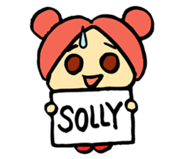 The name is Satchan. sticker #4700770