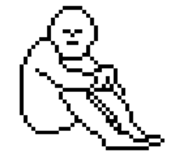 Dot Graffiti(NASHIOMOTE-SANEO) sticker #4700796