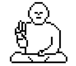 Dot Graffiti(NASHIOMOTE-SANEO) sticker #4700797