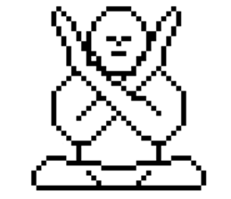 Dot Graffiti(NASHIOMOTE-SANEO) sticker #4700801