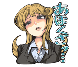 American comic Kansai dialect Sticker sticker #4701040