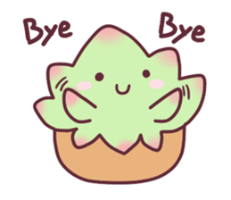succulent plant party(International) sticker #4702193