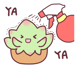 succulent plant party(International) sticker #4702196