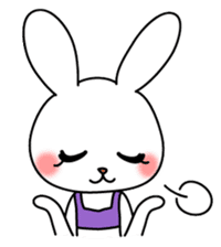 Belly dance Bunny sticker #4702350