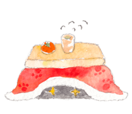 The siamese cat run hot and cold. sticker #4702522