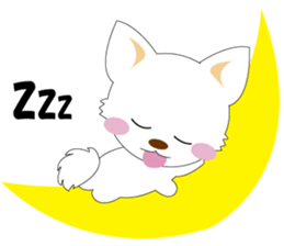 lovely white tiwawa sticker #4703758