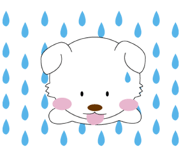 lovely white tiwawa sticker #4703776