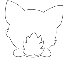 lovely white tiwawa sticker #4703778