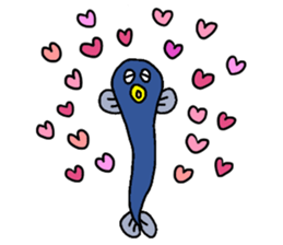 an extravagant eel sticker #4703799