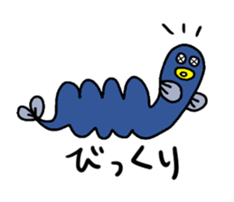 an extravagant eel sticker #4703808