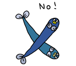 an extravagant eel sticker #4703821