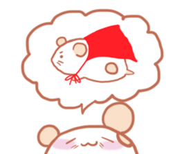 very very very cute hamster sticker #4703920