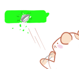 very very very cute hamster sticker #4703923