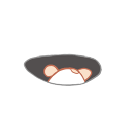very very very cute hamster sticker #4703925