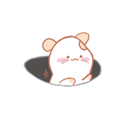 very very very cute hamster sticker #4703926