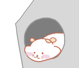 very very very cute hamster sticker #4703927