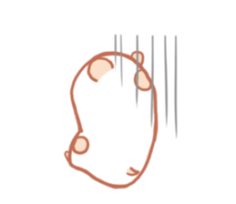 very very very cute hamster sticker #4703928