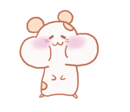 very very very cute hamster sticker #4703931