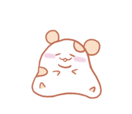 very very very cute hamster sticker #4703932