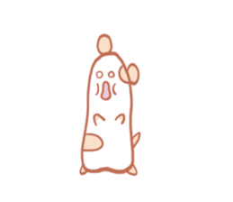 very very very cute hamster sticker #4703934