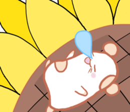 very very very cute hamster sticker #4703936