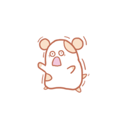 very very very cute hamster sticker #4703939