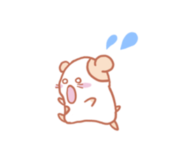 very very very cute hamster sticker #4703941