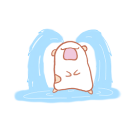 very very very cute hamster sticker #4703943