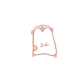 very very very cute hamster sticker #4703944