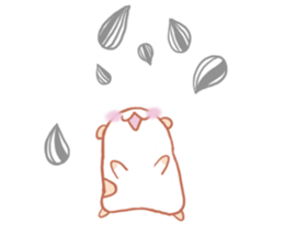 very very very cute hamster sticker #4703946