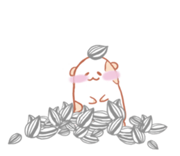 very very very cute hamster sticker #4703948