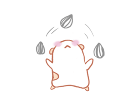 very very very cute hamster sticker #4703949