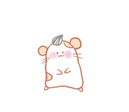 very very very cute hamster sticker #4703950