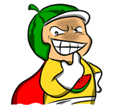 Watermelonman sticker #4704261