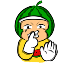 Watermelonman sticker #4704263