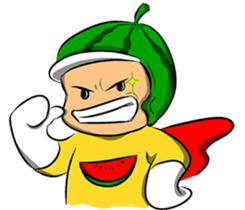Watermelonman sticker #4704264