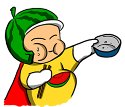 Watermelonman sticker #4704269