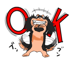 Dachshund Mr. go sticker #4704432