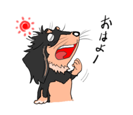 Dachshund Mr. go sticker #4704434