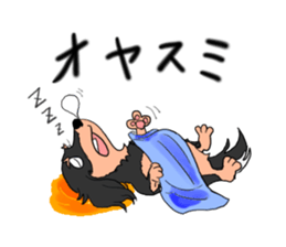 Dachshund Mr. go sticker #4704435