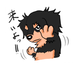 Dachshund Mr. go sticker #4704446