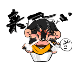 Dachshund Mr. go sticker #4704455