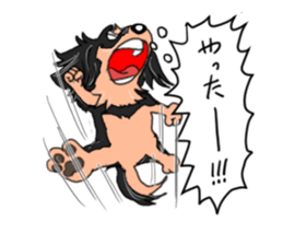 Dachshund Mr. go sticker #4704463