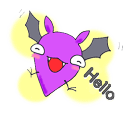 Bat child sticker #4704635