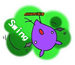 Bat child sticker #4704652