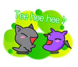 Bat child sticker #4704656