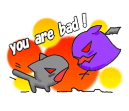 Bat child sticker #4704658