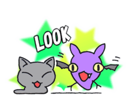 Bat child sticker #4704659