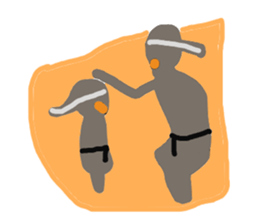 Dramatic KARATE sticker #4705195