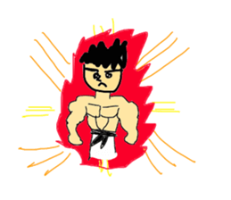 Dramatic KARATE sticker #4705197